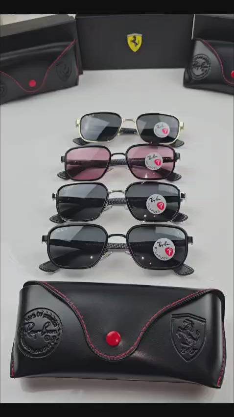 🏎️ Ray-Ban x Scuderia Ferrari (Edición Fibra de Carbono) 🏎️