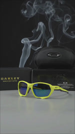 ⚡ OAKLEY PLAZMA OO9019 – NEON YELLOW / PRIZM SAPPHIRE