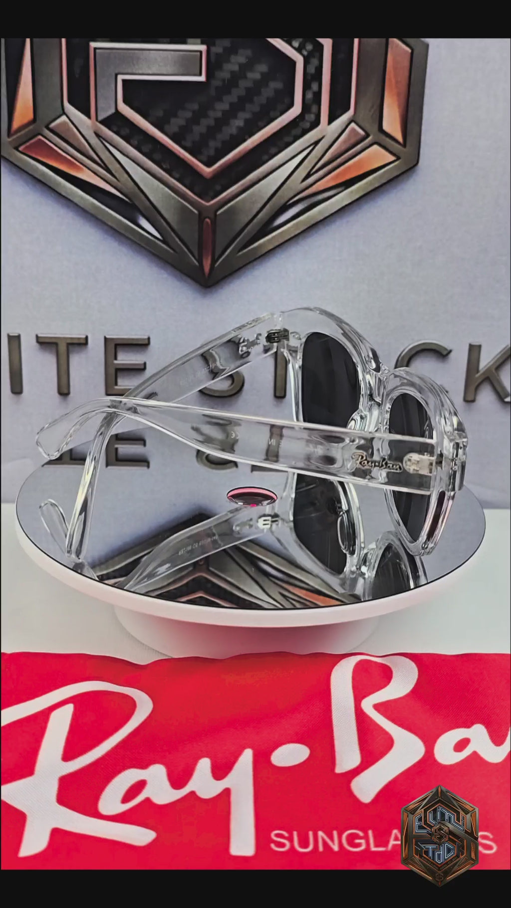 🔥 RAY-BAN WAYFARER TRANSPARENTE | ¡EL CONTRASTE PERFECTO PARA QUIENES MARCAN TENDENCIA! 🔥