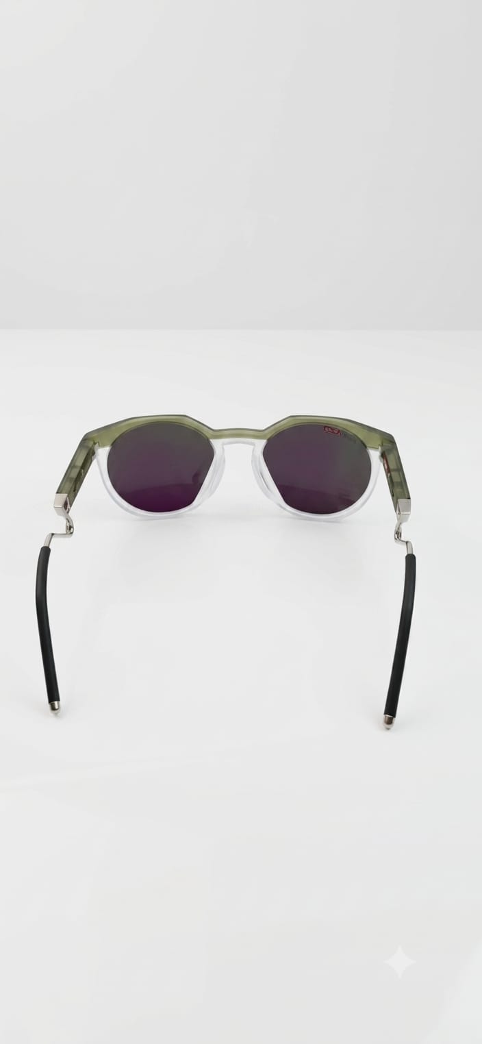 🔥 OAKLEY HSTN METAL – MATTE OLIVE INK & CLEAR (PRIZM POLARIZED SAPPHIRE / JADE) 🔥