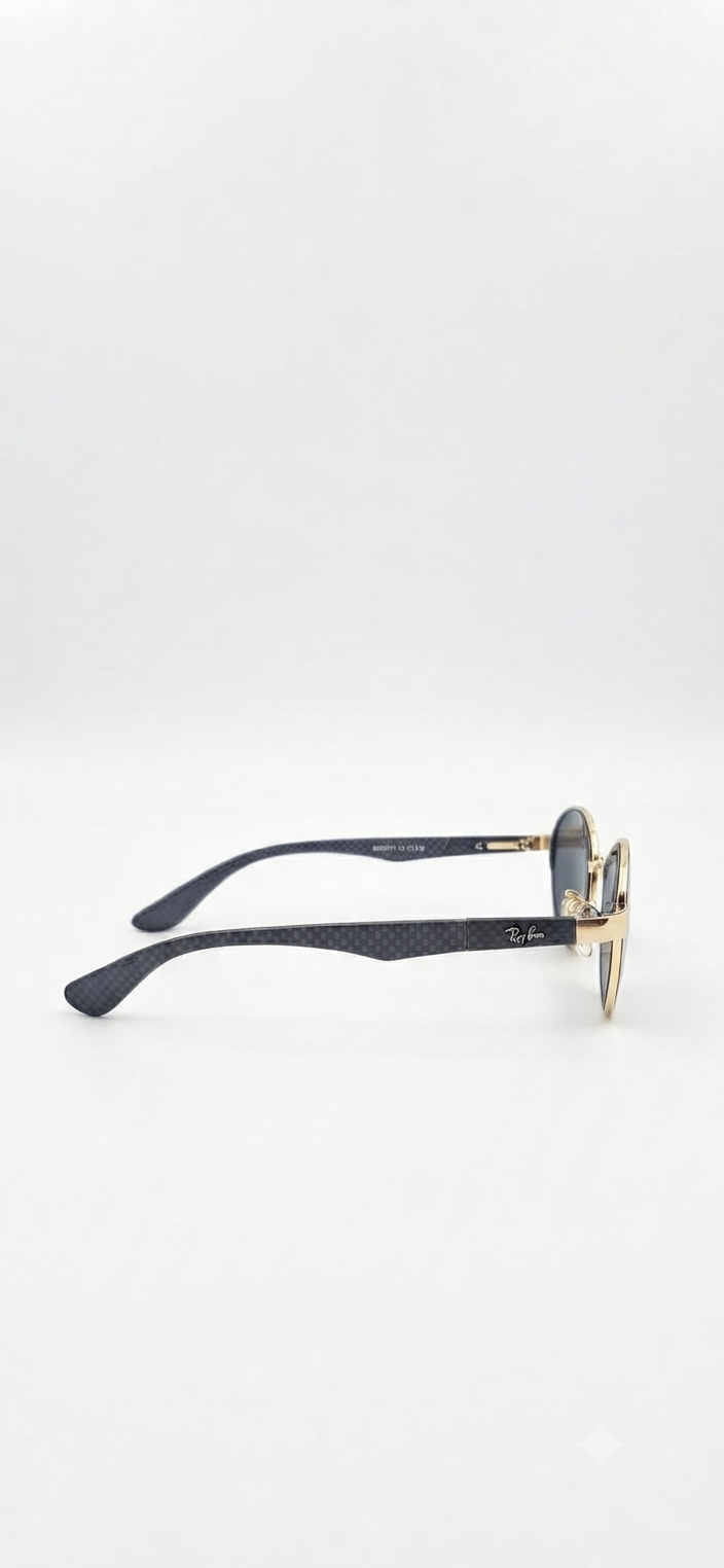 RayBan x Ferrari Oval / Fibra De Carbono/ Marco Dorado (Ref: RB32112)