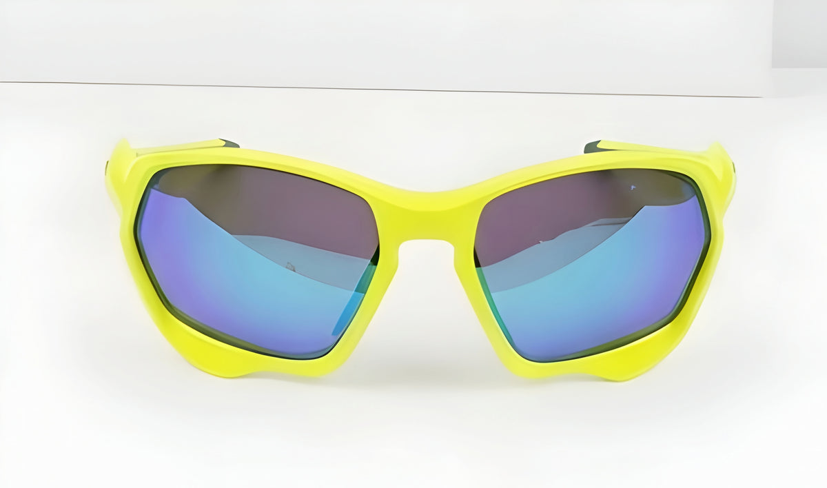 ⚡ OAKLEY PLAZMA OO9019 – NEON YELLOW / PRIZM SAPPHIRE