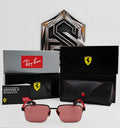 Ray-Ban x Scuderia Ferrari Square (Edición Especial Rojo Testarrosa)