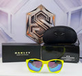 ⚡ OAKLEY PLAZMA OO9019 – NEON YELLOW / PRIZM SAPPHIRE