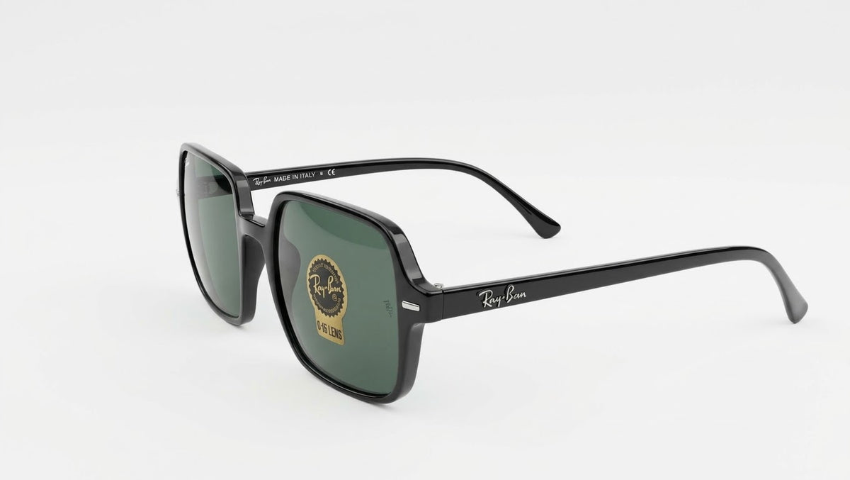 🔥 RAY-BAN SQUARE II - BLACK / G-15 CLASSIC (RB 1973 901/31) 🔥