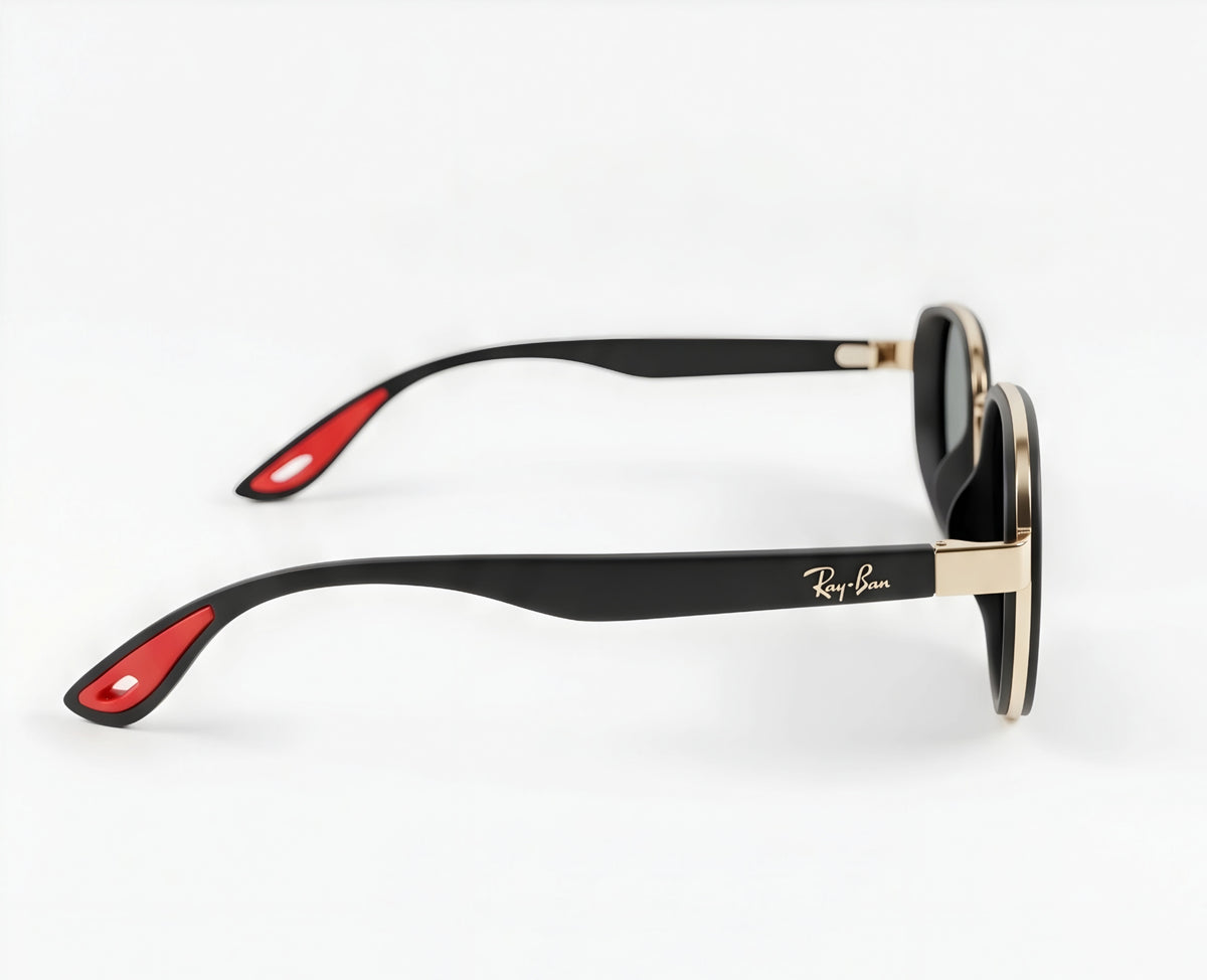 🏎️ RAY-BAN SCUDERIA FERRARI RB3674M – BLACK & GOLD / LENTES OSCUROS