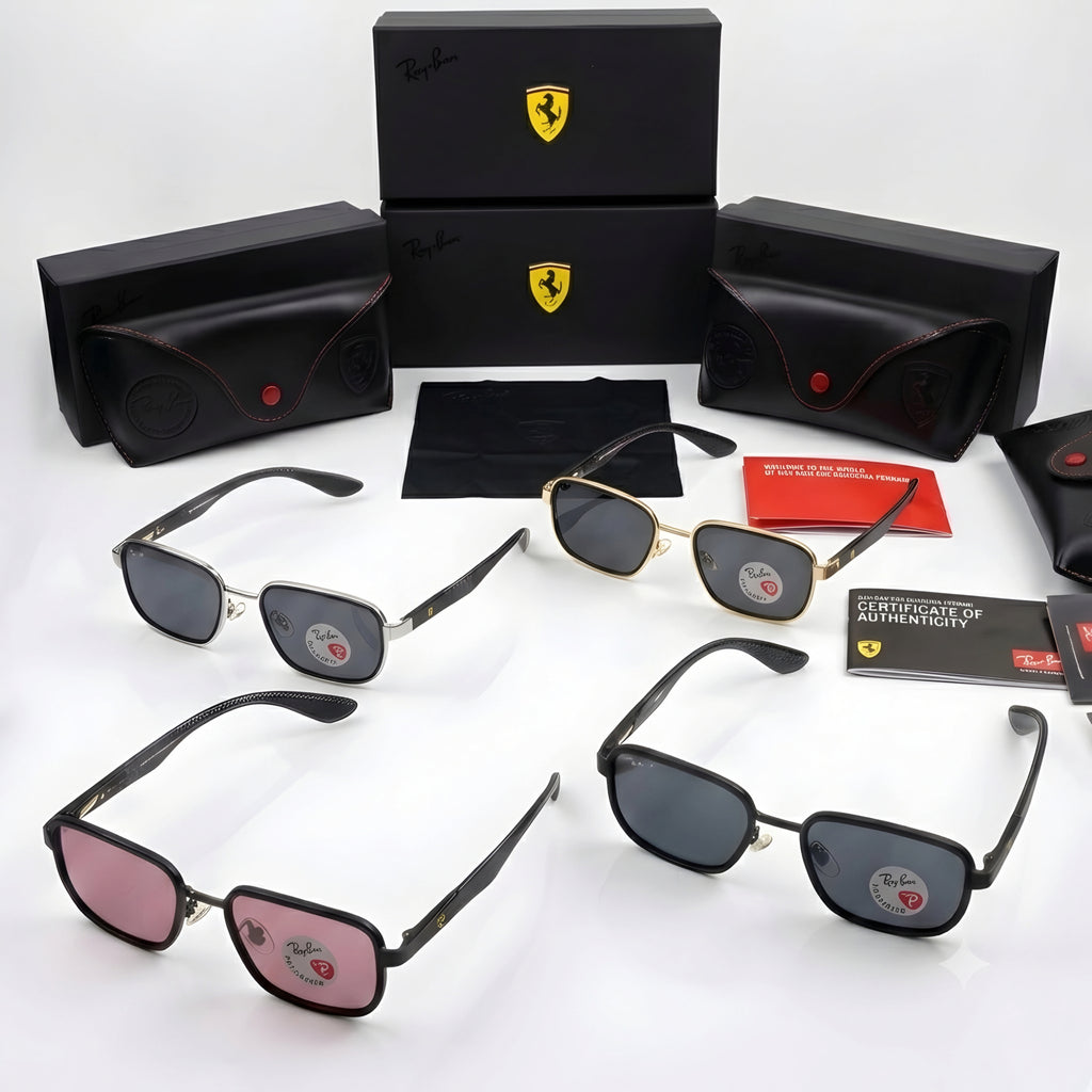 🏎️ Ray-Ban x Scuderia Ferrari (Edición Fibra de Carbono) 🏎️