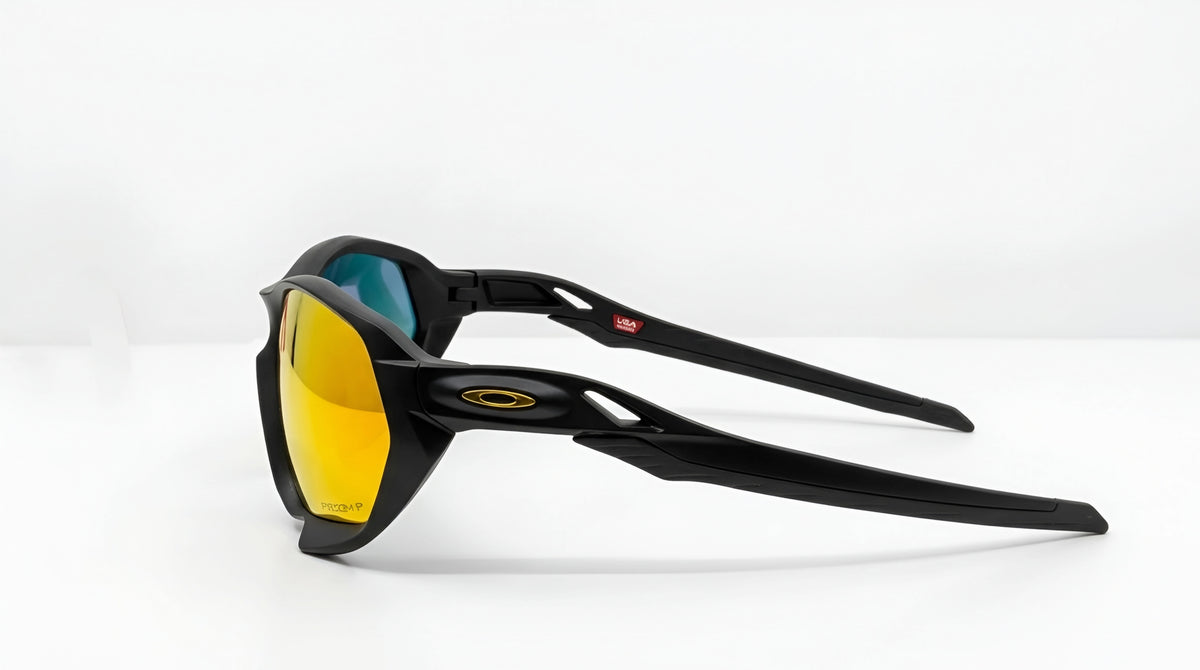⚡ OAKLEY PLAZMA OO9019 – MATTE BLACK / PRIZM 24K GOLD POLARIZED ⚡