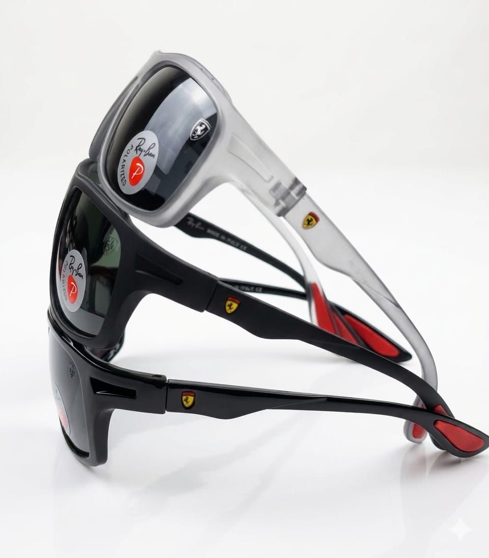 Ray-Ban x Scuderia Ferrari Polarizadas: Adrenalina y Estilo de Élite