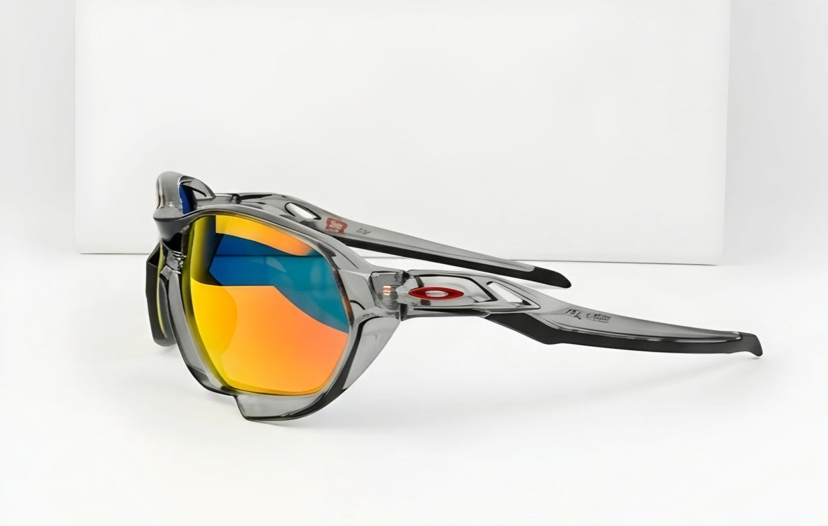 🔥 OAKLEY PLAZMA OO9019 – GREY INK / PRIZM RUBY 🔥