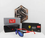 🏎️🔥 RAY-BAN X SCUDERIA FERRARI – EDICIÓN ESPECIAL SPORT SHIELD
AZUL MATE & ROJO RACING | LENTES ESPEJO AZUL