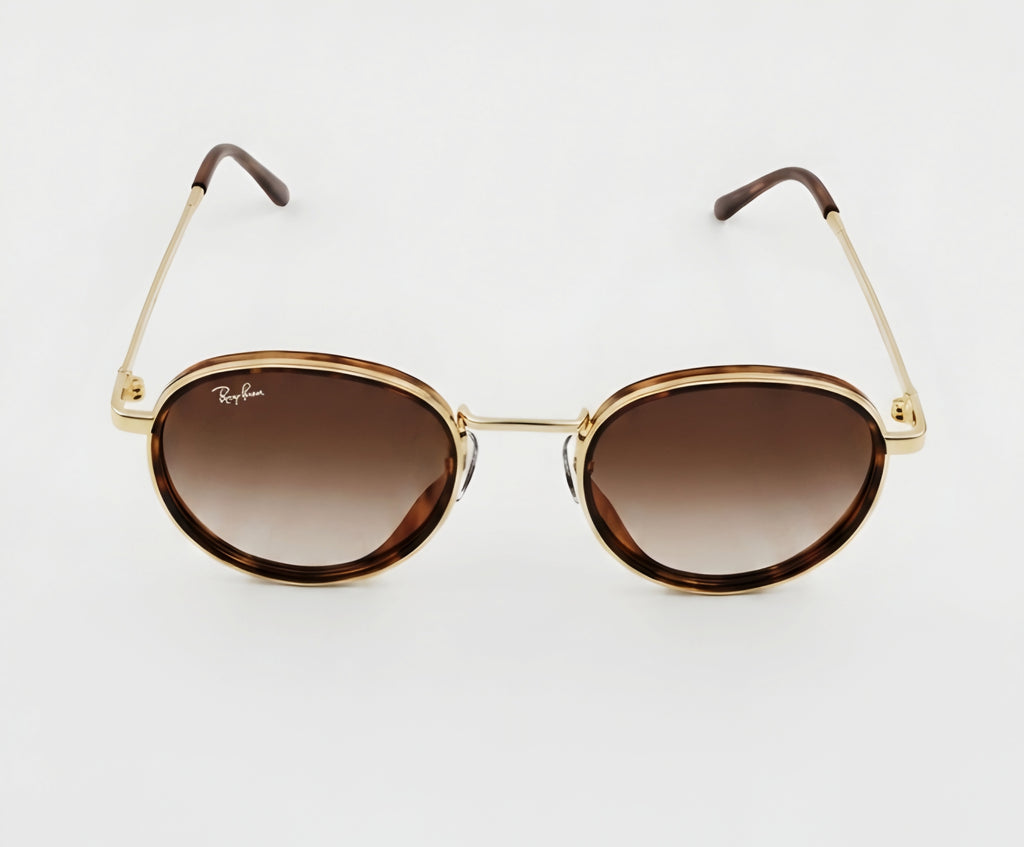 🔥 RAY-BAN ROUND METAL GOLD & HAVANA | ¡EL LUJO RETRO QUE NO PASA DE MODA! 🔥