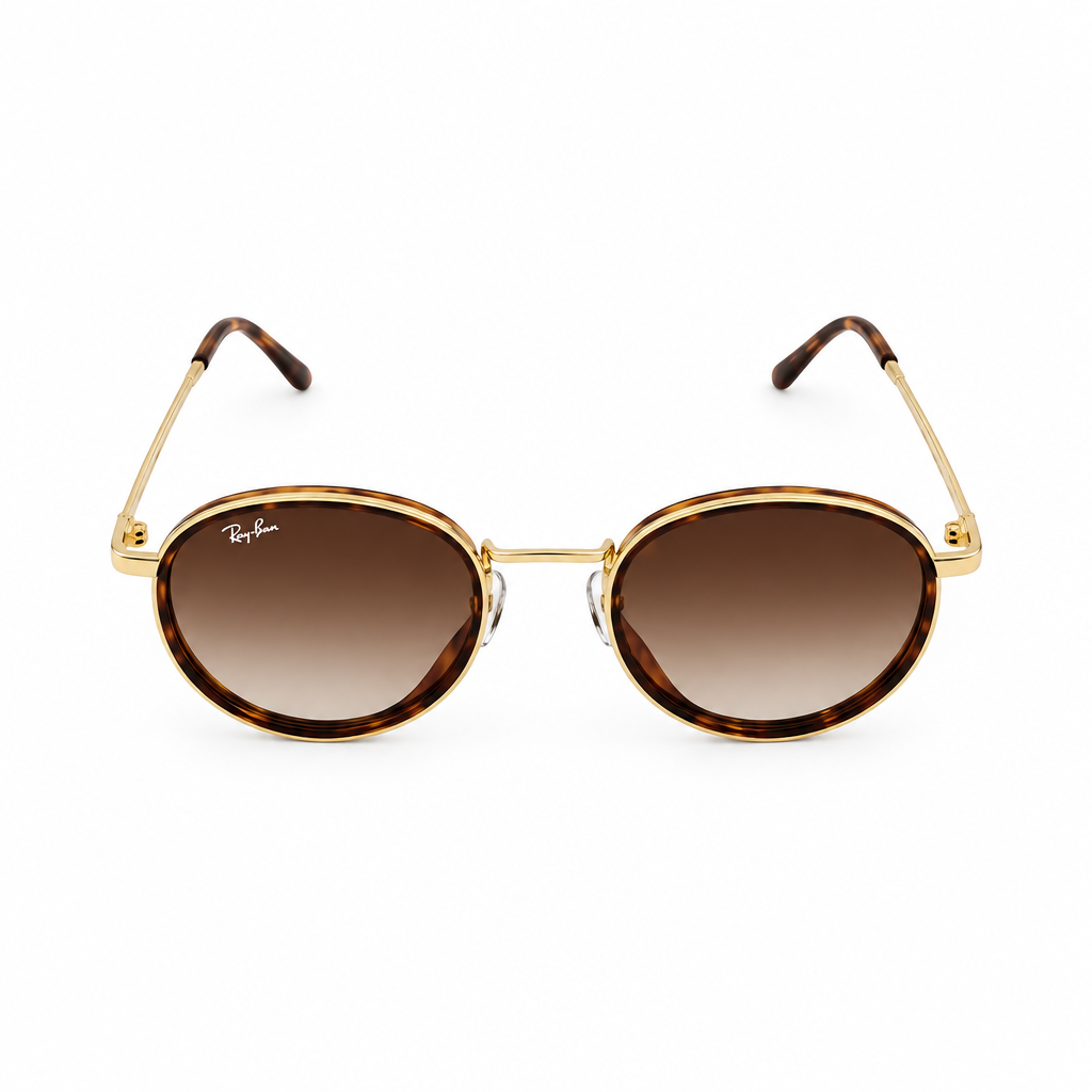 🔥 RAY-BAN ROUND METAL GOLD & HAVANA | ¡EL LUJO RETRO QUE NO PASA DE MODA! 🔥