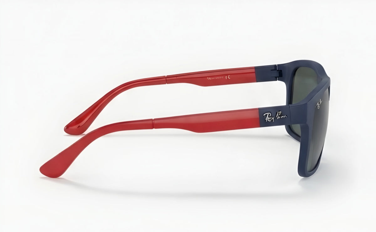 🏎️🔥 RAY-BAN X SCUDERIA FERRARI – EDICIÓN ESPECIAL SPORT SHIELD
AZUL MATE & ROJO RACING | LENTES ESPEJO AZUL