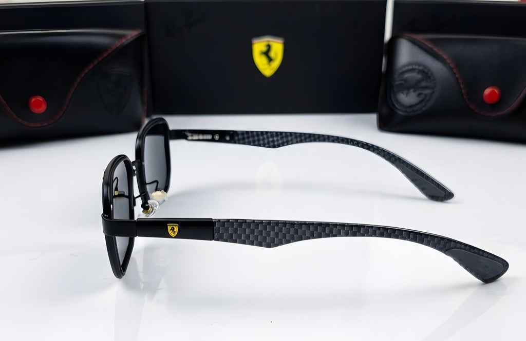 🏎️ Ray-Ban x Scuderia Ferrari (Edición Fibra de Carbono) 🏎️