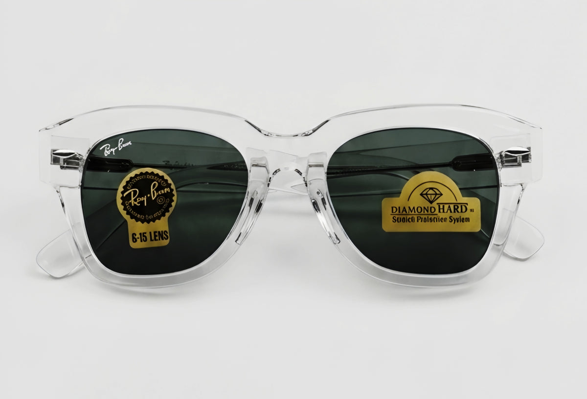 🔥 RAY-BAN WAYFARER TRANSPARENTE | ¡EL CONTRASTE PERFECTO PARA QUIENES MARCAN TENDENCIA! 🔥