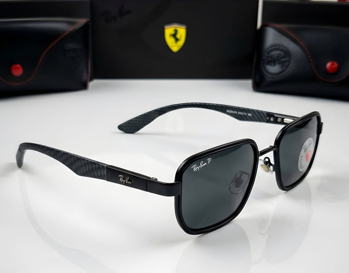 🏎️ Ray-Ban x Scuderia Ferrari (Edición Fibra de Carbono) 🏎️
