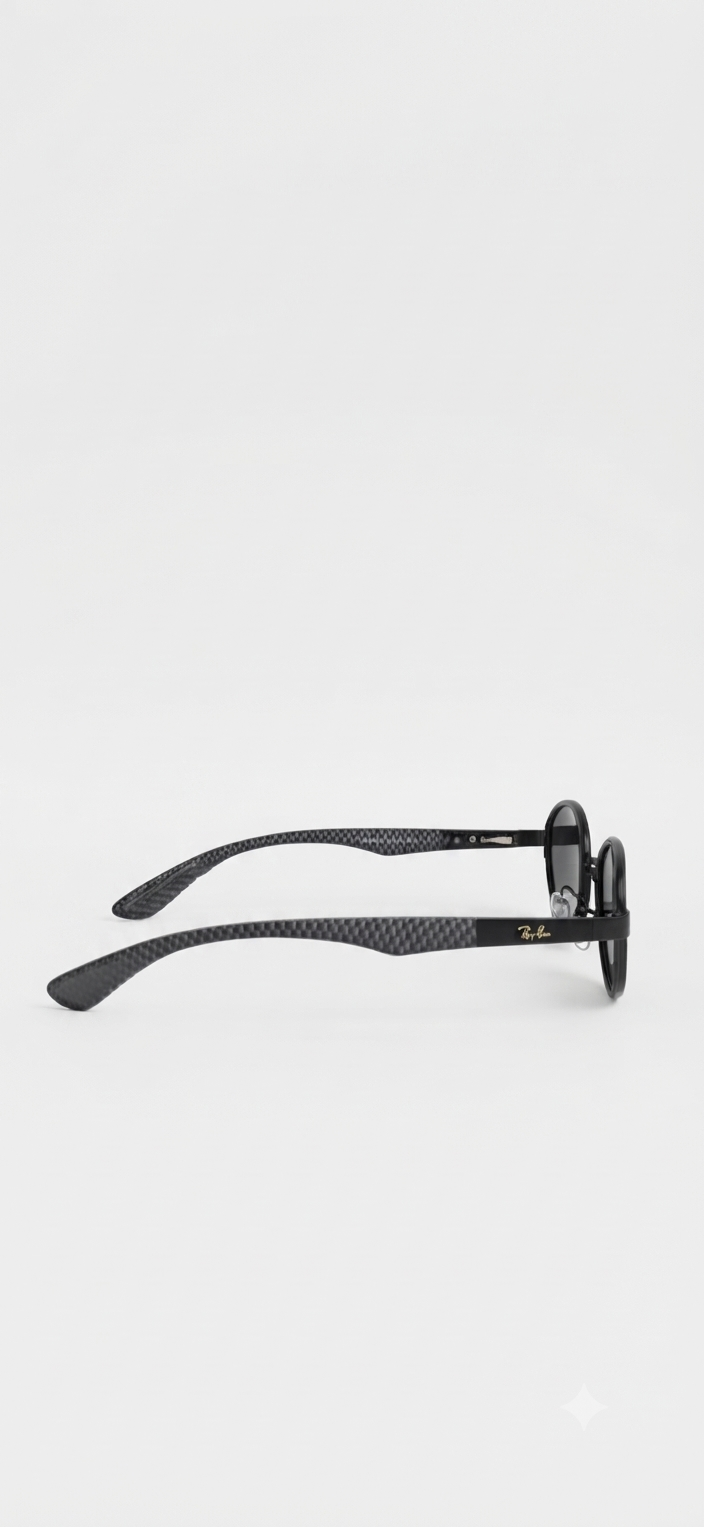 RayBan x Ferrari Oval / Fibra De Carbono/ Marco Negro (Ref: RB32112)