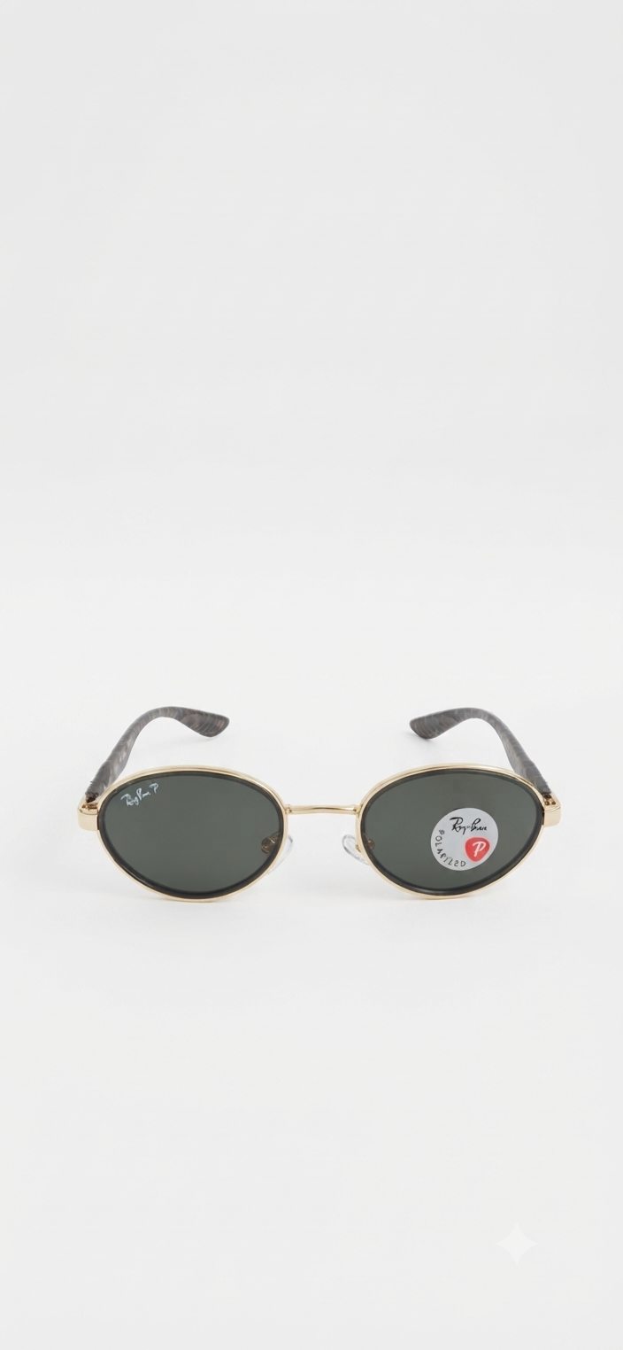 RayBan x Ferrari Oval / Fibra De Carbono/ Marco Dorado (Ref: RB32112)