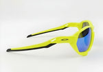 ⚡ OAKLEY PLAZMA OO9019 – NEON YELLOW / PRIZM SAPPHIRE