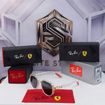 🏎️✨ RAY BAN SCUDERIA FERRARI RB3674 | EDICIÓN COLECCIONISTA TRANSPARENTE & ORO