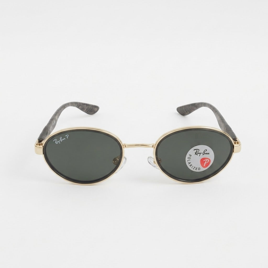 RayBan x Ferrari Oval / Fibra De Carbono/ Marco Dorado (Ref: RB32112)