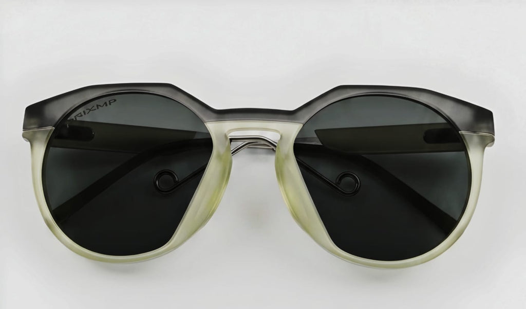 🔥 OAKLEY HSTN METAL – MATTE GREY SMOKE & CITRON CLEAR (PRIZM BLACK POLARIZED) 🔥