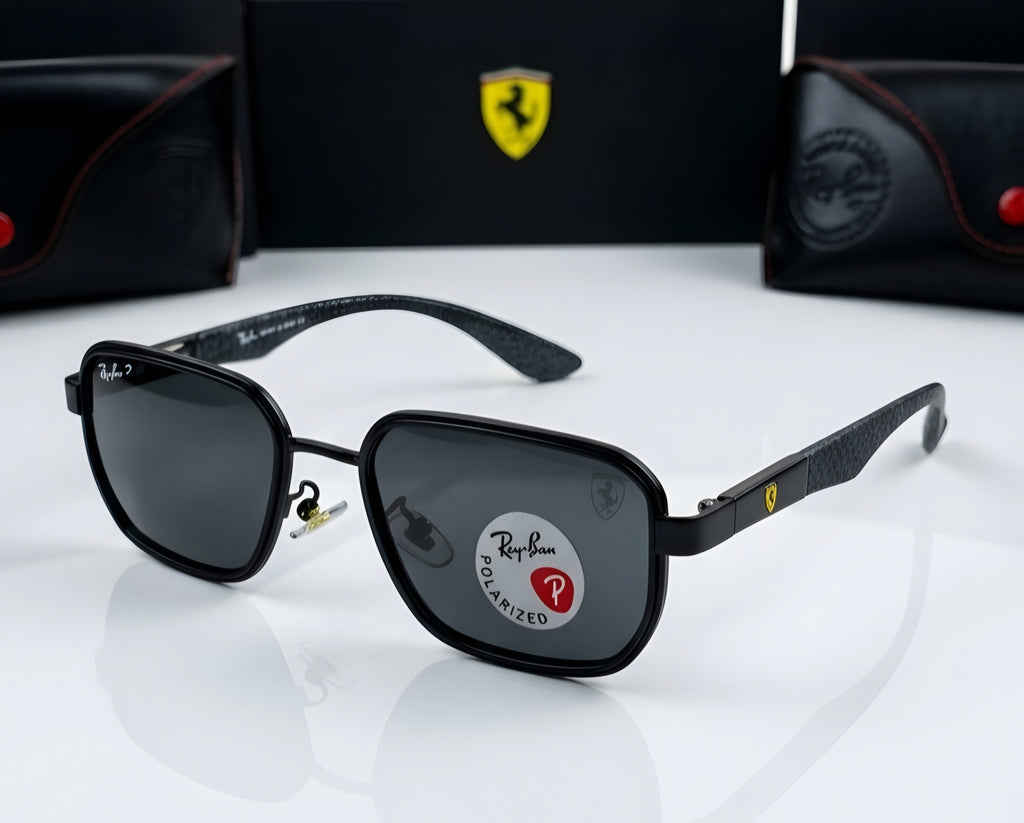 🏎️ Ray-Ban x Scuderia Ferrari (Edición Fibra de Carbono) 🏎️