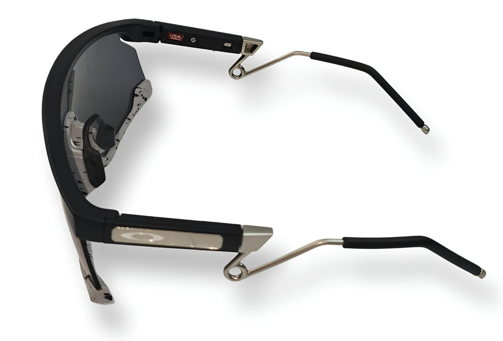 🔥 OAKLEY BXTR METAL – MATTE BLACK & SAPPHIRE BLUE (EDICIÓN SPLATTER) 🔥
