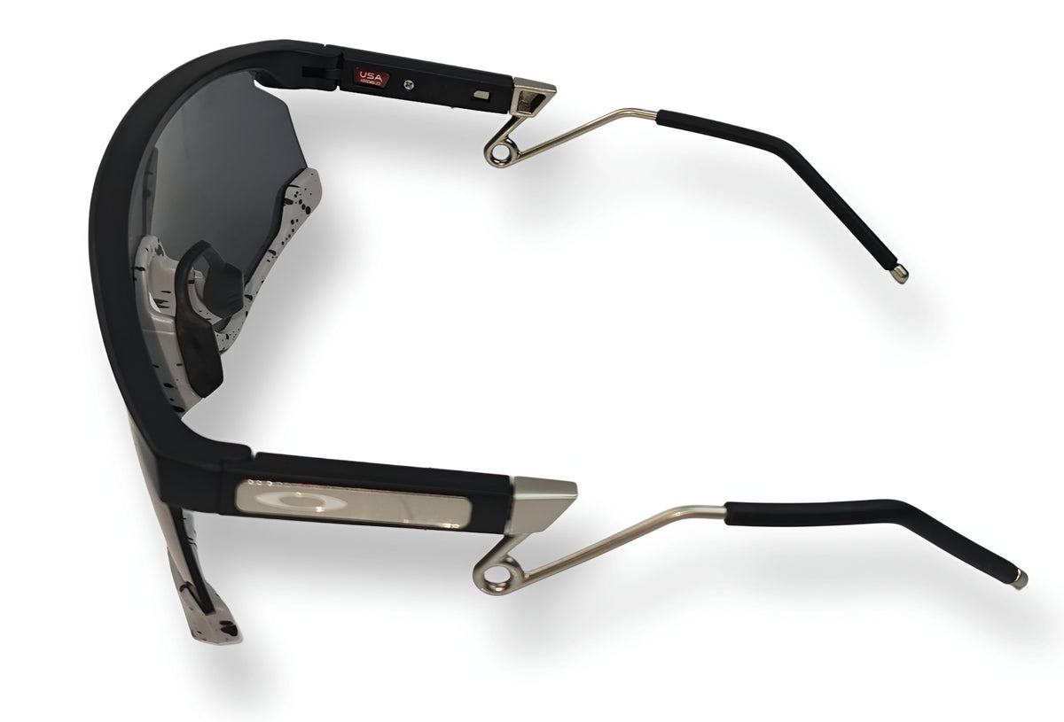 🔥 OAKLEY BXTR METAL – MATTE BLACK & SAPPHIRE BLUE (EDICIÓN SPLATTER) 🔥