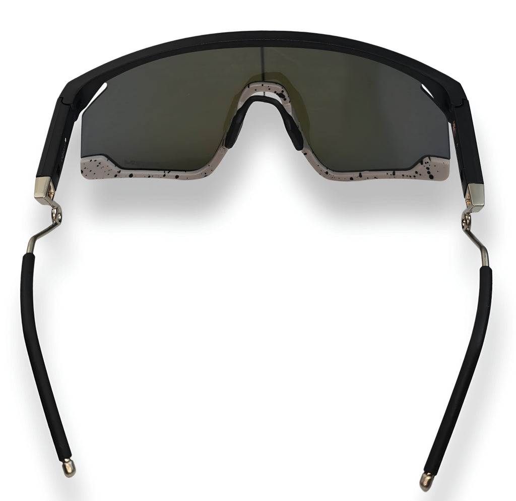 🔥 OAKLEY BXTR METAL – MATTE BLACK & SAPPHIRE BLUE (EDICIÓN SPLATTER) 🔥