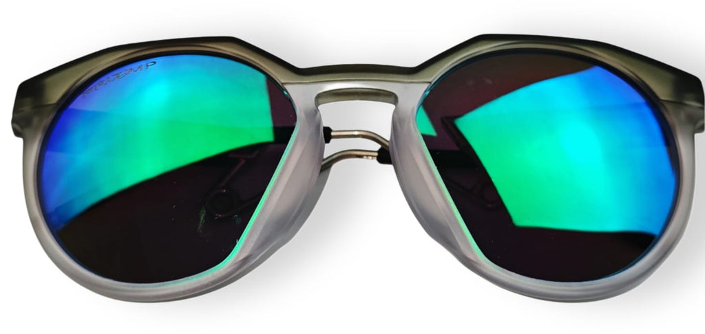 🔥 OAKLEY HSTN METAL – MATTE OLIVE INK & CLEAR (PRIZM POLARIZED SAPPHIRE / JADE) 🔥