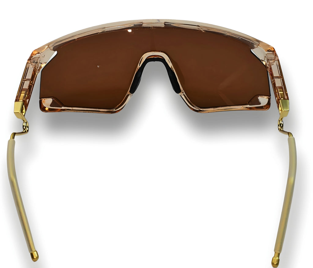 🔥 OAKLEY BXTR METAL – CHAMPAGNE CRYSTAL & GOLD 🔥