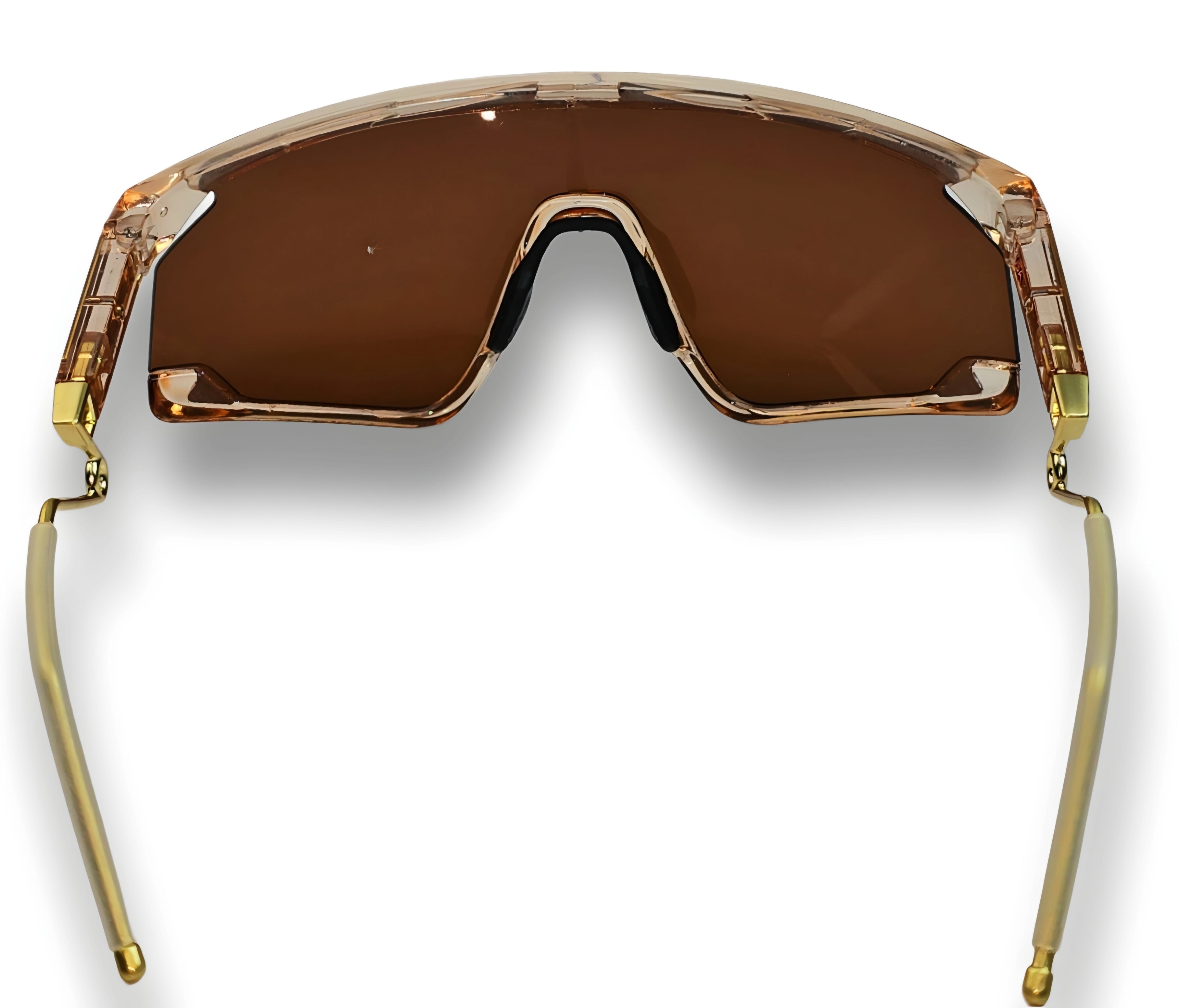 🔥 OAKLEY BXTR METAL – CHAMPAGNE CRYSTAL & GOLD 🔥