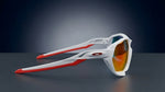 ⚡ OAKLEY PLAZMA OO9019 EDICIÓN ESPECIAL– MATTE WHITE / PRIZM RUBY SPORT EDITION ⚡