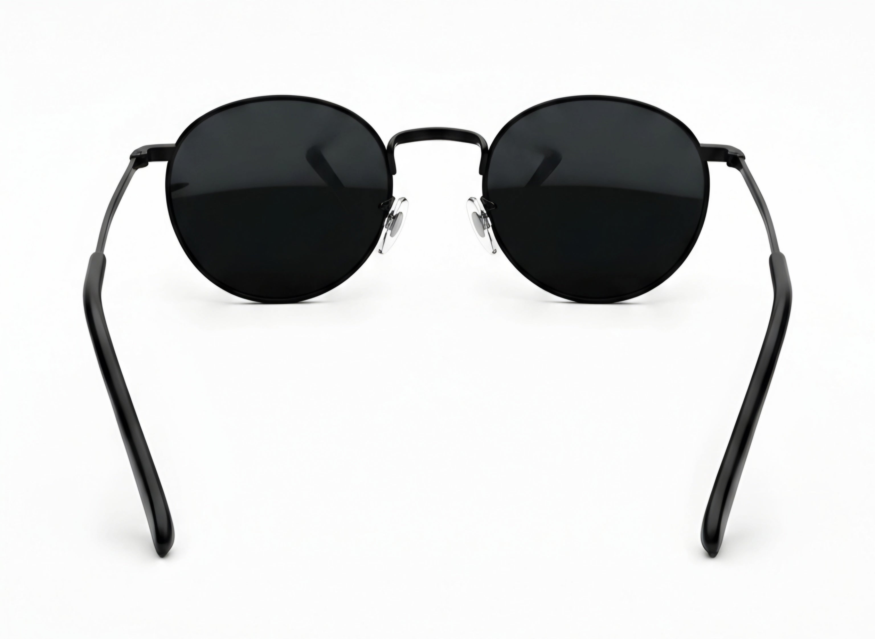 🔥 RAY-BAN ROUND METAL POLARIZED – TOTAL MATTE BLACK 🔥