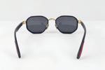 🏎️💨 RAY-BAN SCUDERIA FERRARI RB3674 | EDICIÓN ESPECIAL MOTORSPORT | Marco Azul Oscuro Mate & Dorado / Lentes Azules Oscuros Polarizados
