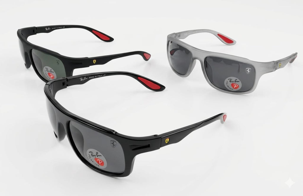Ray-Ban x Scuderia Ferrari Polarizadas: Adrenalina y Estilo de Élite