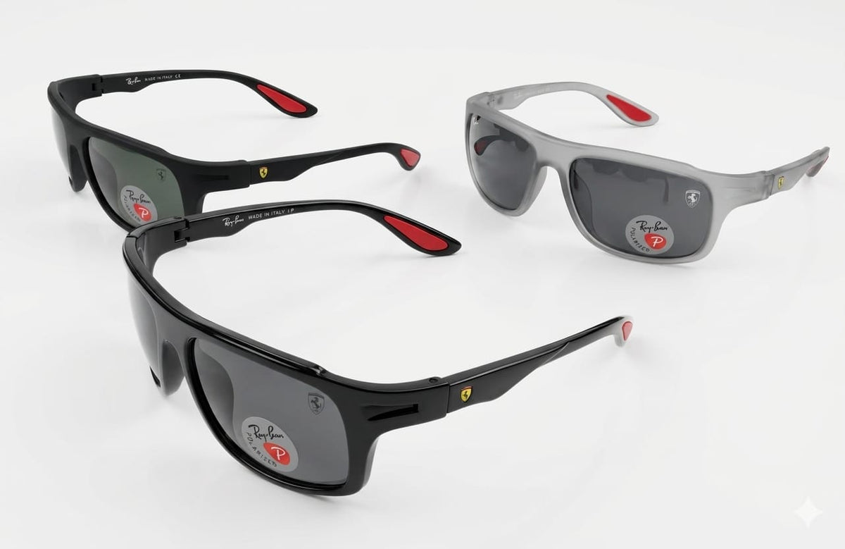 Ray-Ban x Scuderia Ferrari Polarizadas: Adrenalina y Estilo de Élite