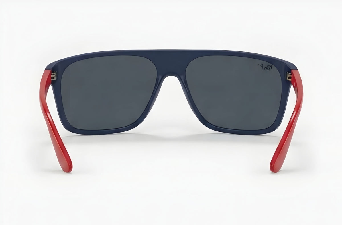 🏎️🔥 RAY-BAN X SCUDERIA FERRARI – EDICIÓN ESPECIAL SPORT SHIELD
AZUL MATE & ROJO RACING | LENTES ESPEJO AZUL