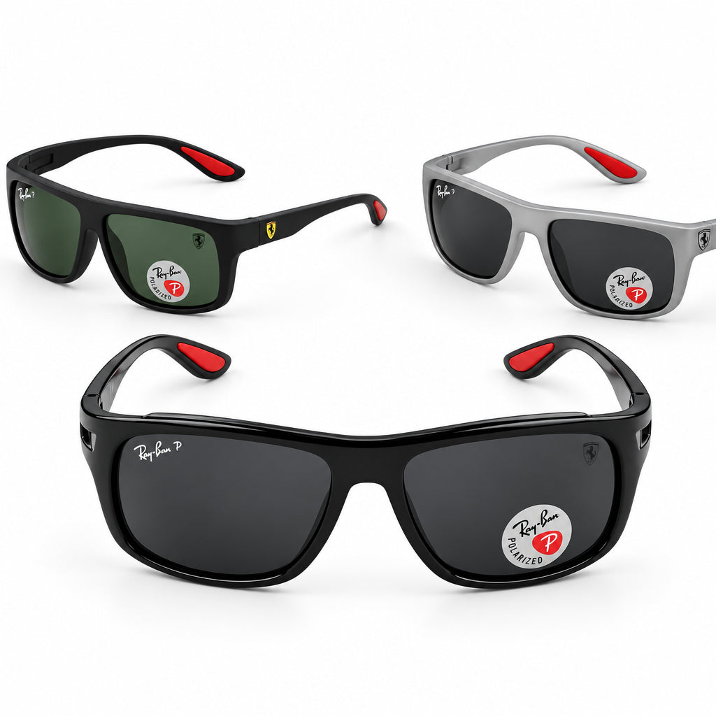 Ray-Ban x Scuderia Ferrari Polarizadas: Adrenalina y Estilo de Élite