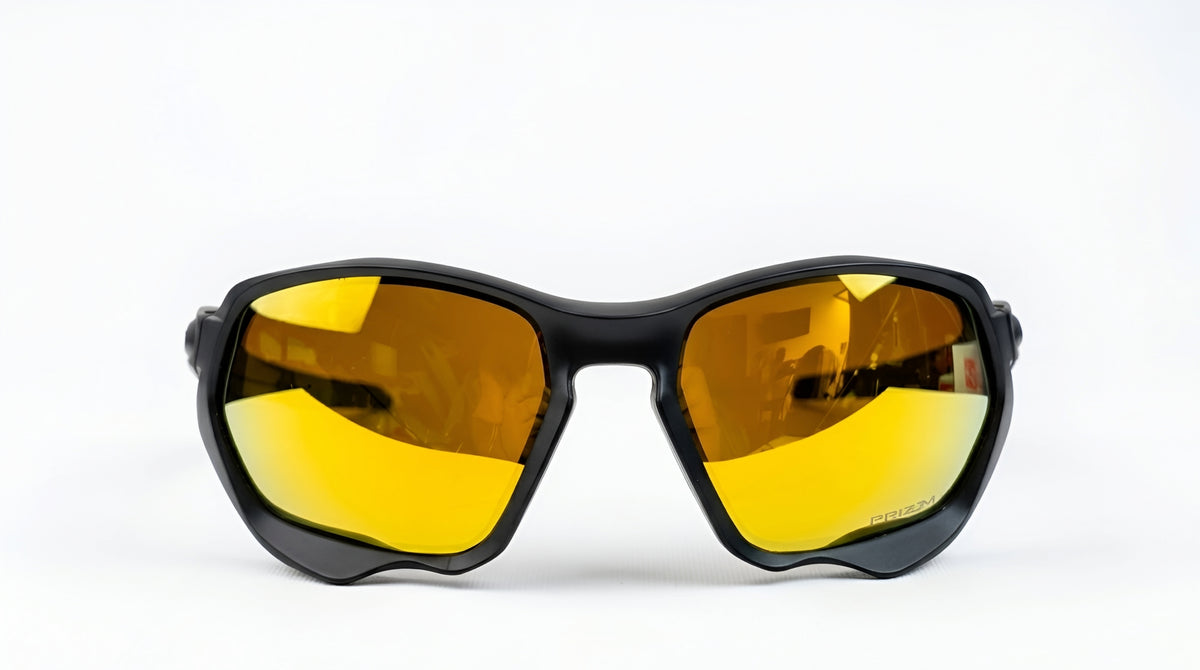 ⚡ OAKLEY PLAZMA OO9019 – MATTE BLACK / PRIZM 24K GOLD POLARIZED ⚡