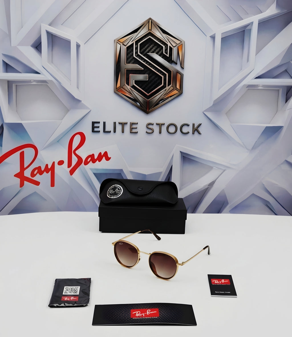 🔥 RAY-BAN ROUND METAL GOLD & HAVANA | ¡EL LUJO RETRO QUE NO PASA DE MODA! 🔥