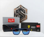 🏎️🔥 RAY-BAN X SCUDERIA FERRARI – EDICIÓN ESPECIAL SPORT SHIELD
AZUL MATE & ROJO RACING | LENTES ESPEJO AZUL