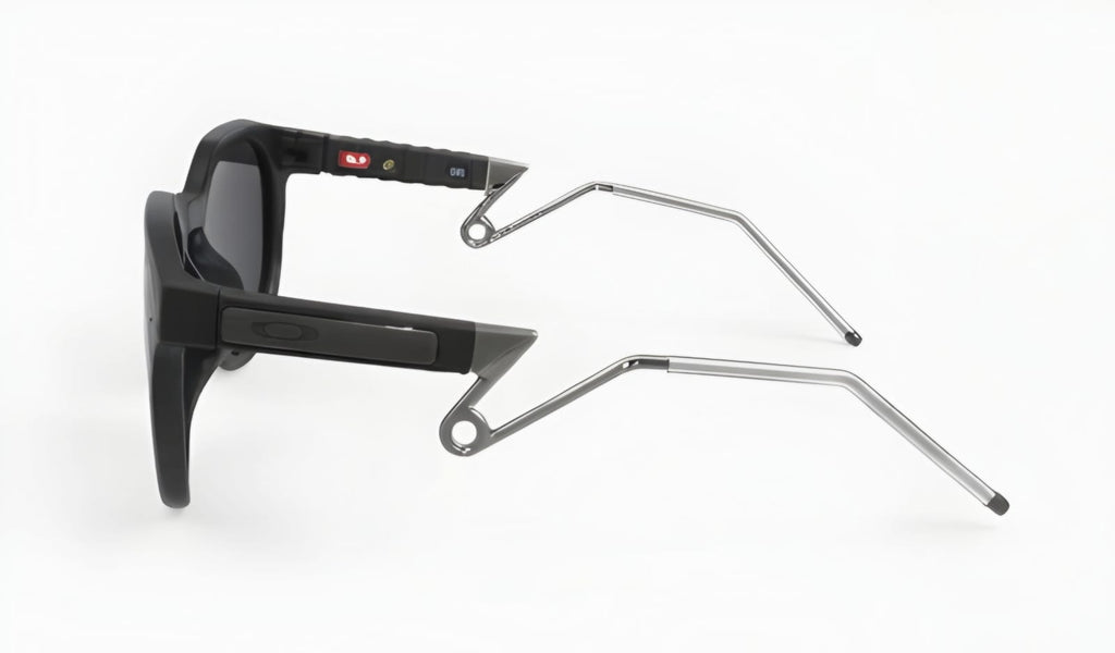 🔥 OAKLEY HSTN METAL – MATTE BLACK / BLACK INK 🔥