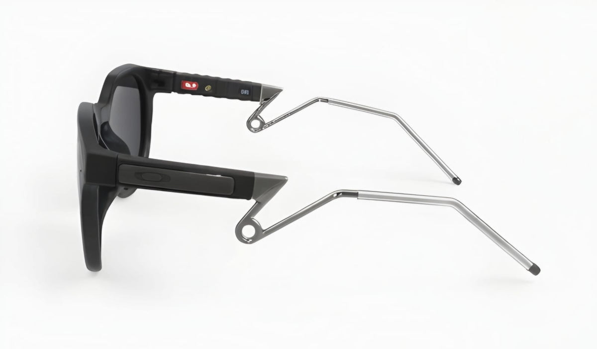 🔥 OAKLEY HSTN METAL – MATTE BLACK / BLACK INK 🔥