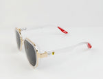 🏎️✨ RAY BAN SCUDERIA FERRARI RB3674 | EDICIÓN COLECCIONISTA TRANSPARENTE & ORO