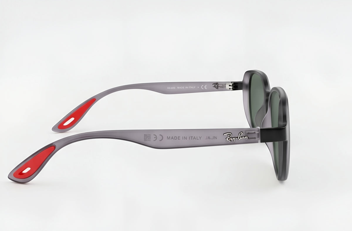 🔥 RAY-BAN SCUDERIA FERRARI RB3674M – POLISHED SILVER & CLASSIC G-15 🔥