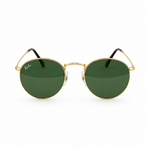 🔥 🔥 RAY-BAN ROUND METAL RB 3447 – EL ESTILO RETRO QUE NUNCA PASA DE MODA - MARCO DORADO VIDRIO VERDE  🔥
