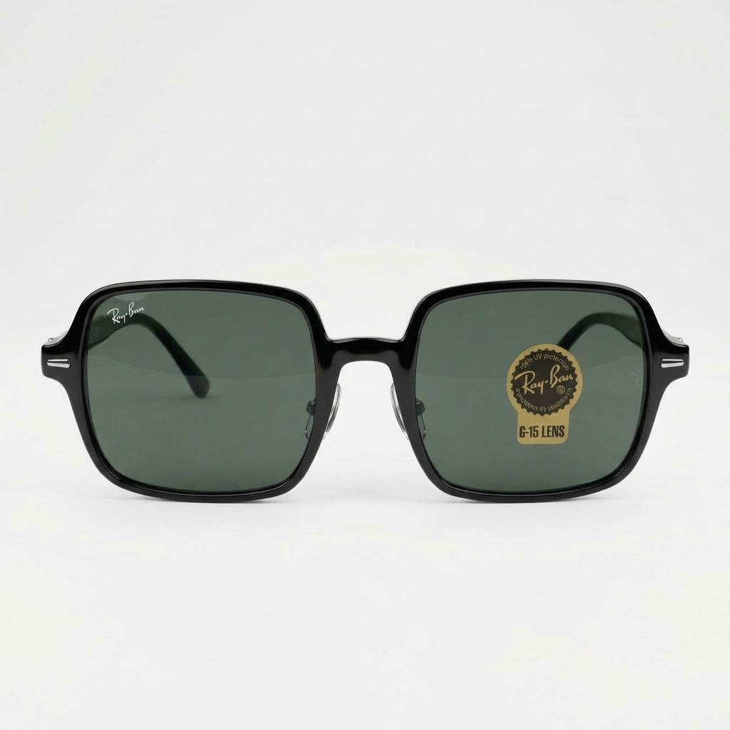 🔥 RAY-BAN SQUARE II - BLACK / G-15 CLASSIC (RB 1973 901/31) 🔥
